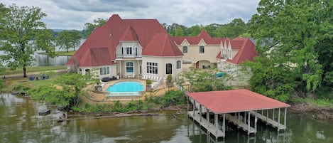 View of property from the lake