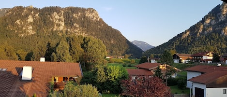 Ausblick vom Balkon