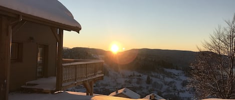 Le plaisir de l'hiver et du côté natur