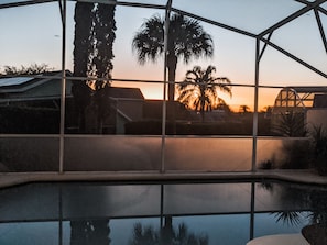 Beautiful sunsets nightly.