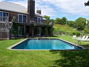 Pool and back of house