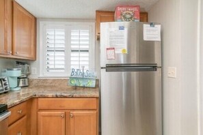 Refrigerator with View Outside 