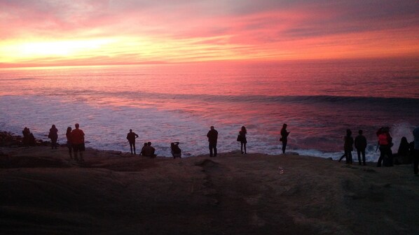 Sunset at La Jolla Cove
