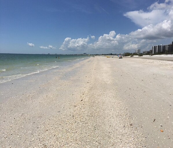 Beach in Front of Complex