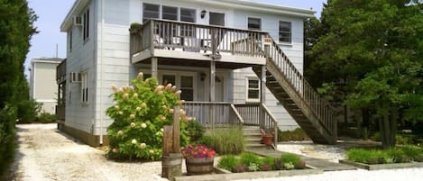 House exterior, front and back decks, parking front and back
