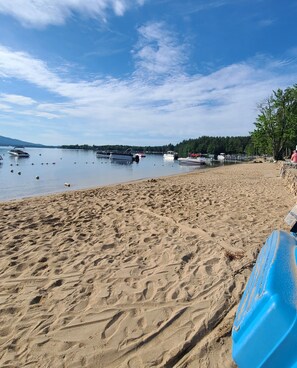 
Private Lake Beach onsite