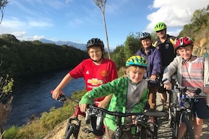 Biking beside the Lord of the Rings