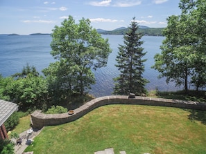 View of Frenchman's Bay, Porcupine Islands, Champlain, Dorr & Cadillac Mountains