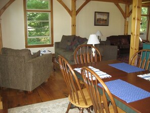 Living and dining area