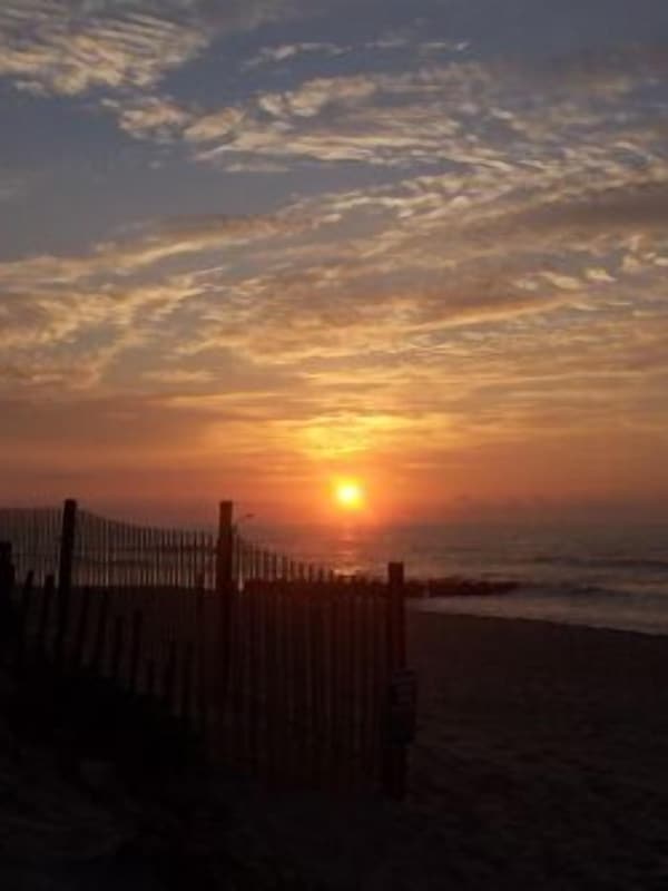 Sunrise on the beach