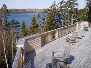 View from the deck