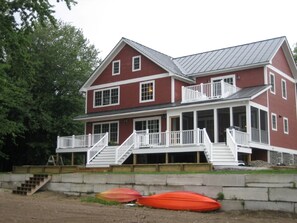 Side view of house
