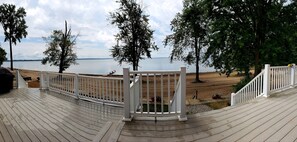 Lake view from deck