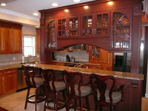 Bar area.