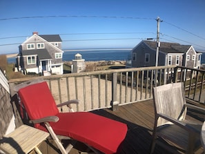 North Beach From Roof Deck; Dining Table