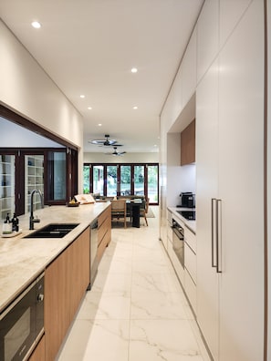 Modern Galley Kitchen