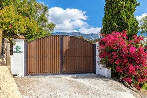 Gates With Parking Area in Front 