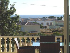 View from the dining room