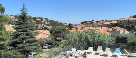 View from terrace at Villa Four