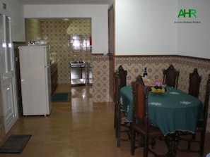 Dinner room and kitchen