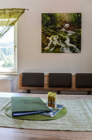 Blick von der Unterkunft