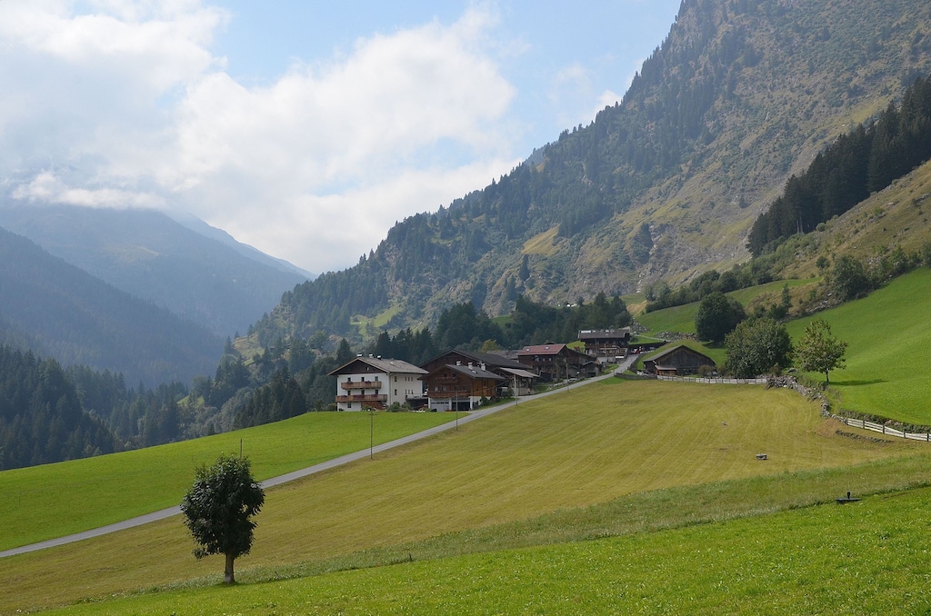 Grünboden linbana, Moso in Passiria, Trentino-Alto Adige, Italien