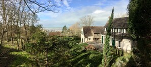 vue du haut du jardin