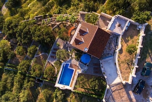 View of the entire property from a height