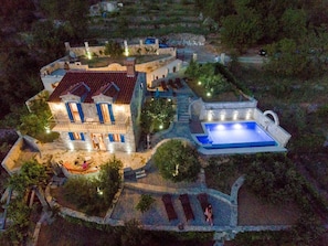 View of the entire property from a height