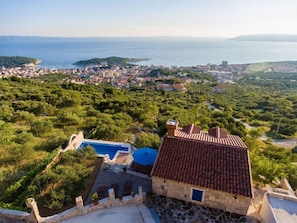 View of the entire property from a height
