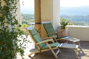 Superbe vue depuis la terrace