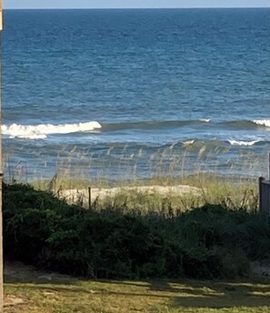 Another view of the ocean from our deck.