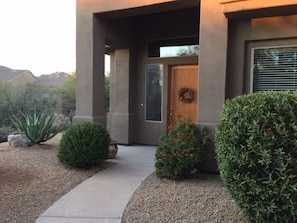 front entrance