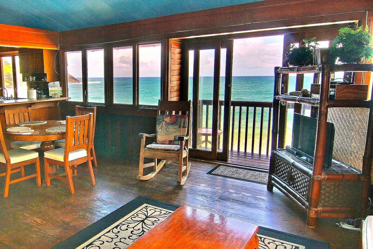 BEACHFRONT! So close to the ocean you can feel the sea spray!