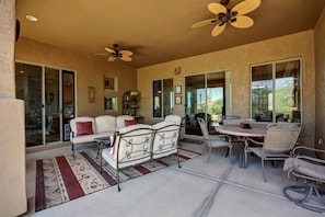 Downstairs Patio