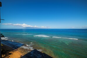 Ocean View to the Left out of the Lanai