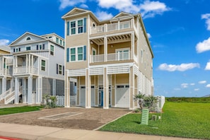 Our beautiful beach house from the street!