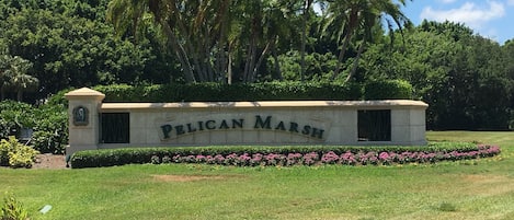 Pelican Marsh Entrance