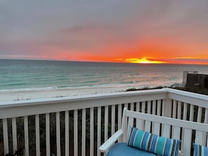 Sunsets are magnificent! Especially from the two front decks