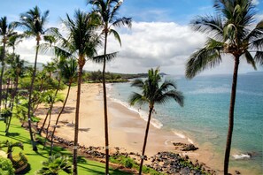 View of Kamaole Beach II from the lanai