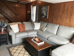 Enough room to relax in the living room
