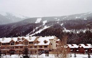 Gateway Lodge--all south-facing units have a panoramic view of the ski runs.