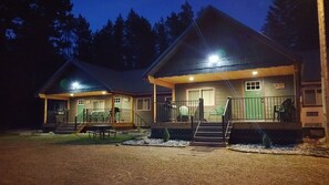 Evening at Lazy Bear Lodging