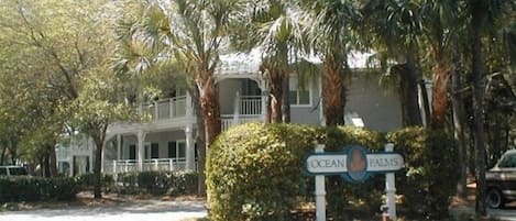 Ocean Palms, building 200. Unit 201 is just behind the sign