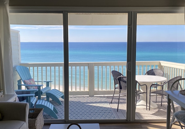 Veiw from private deck.