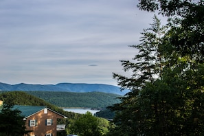 Summer morning over LakeView Lodge