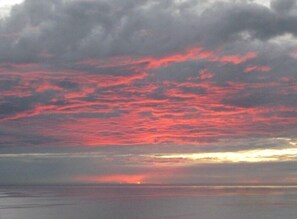 Ocean Front Veranda Sunset