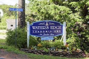 Look for the sign and turn right!