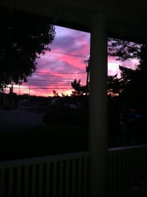 View from the patio.