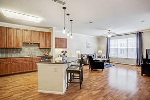 Open and bright living area